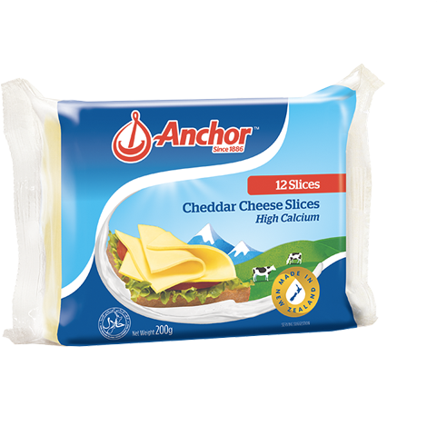 Anchor Hi-calcium Candy Cheese (750x573), Png Download