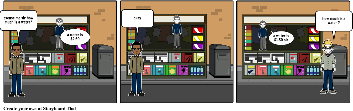 Water Bottle Racism - Definition (1164x385), Png Download