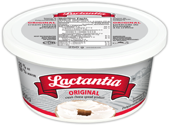 Lactantia® Original Cream Cheese Tub - Lactantia Cream Cheese Ingredients (350x494), Png Download
