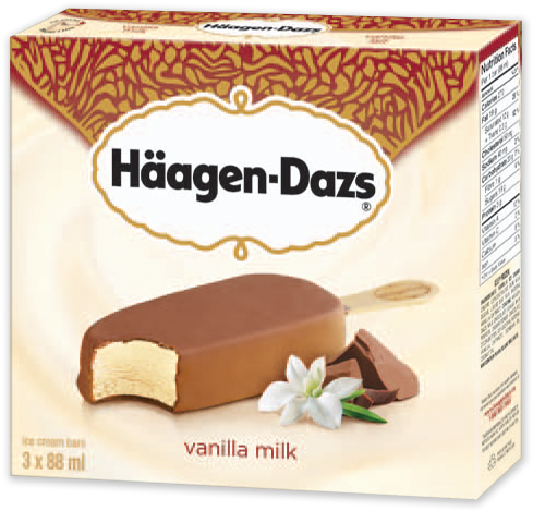 Alt Text Placeholder - Haagen-dazs Vanilla Milk Chocolate (500x500), Png Download