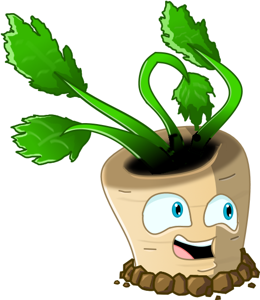 Parsnip Hd - Plants Vs Zombies 2 Parsnip (768x677), Png Download