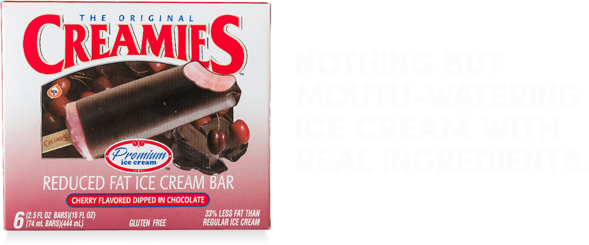 Banana - Creamies The Original Creamies Ice Cream Bar, Reduced (1178x491), Png Download