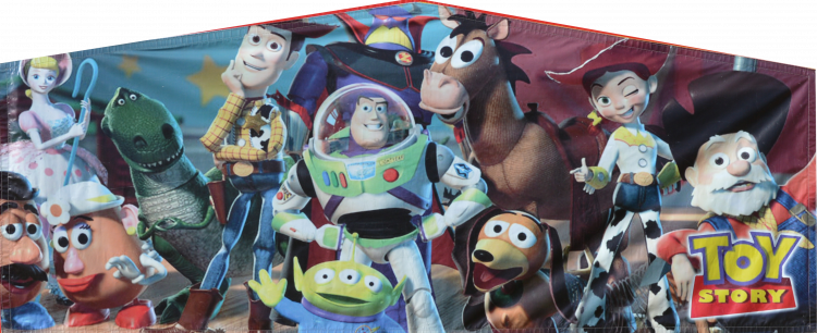 Toy Story Double Slide Bouncer Combo - Toy Story 2: A Junior Novel [book] (750x306), Png Download