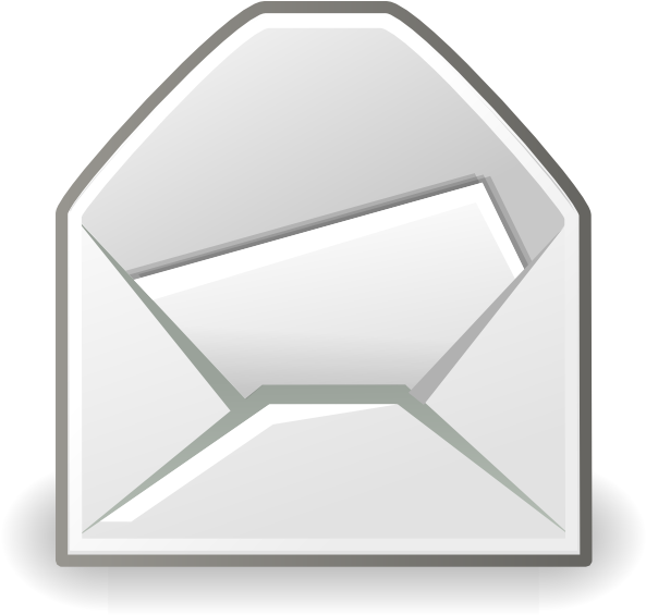 Mail - New Message Icon Gif (600x564), Png Download