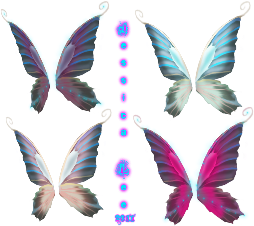 Butterfly Wings For Photoshop (1008x793), Png Download