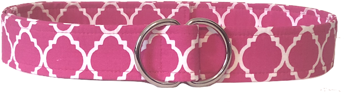 Fuchsia D Ring Trefoil Belt - Oliver B. Greene (750x226), Png Download