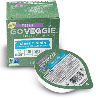 Vegan Spread & Dip Minis - Go Veggie Vegan Mini (336x360), Png Download