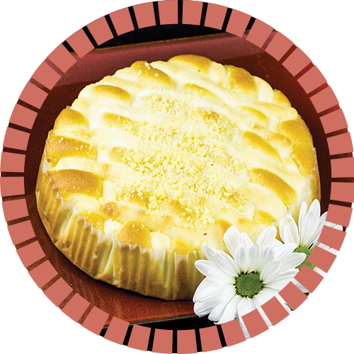 Cream Cheese Coffee Cake - Kuchen (500x500), Png Download