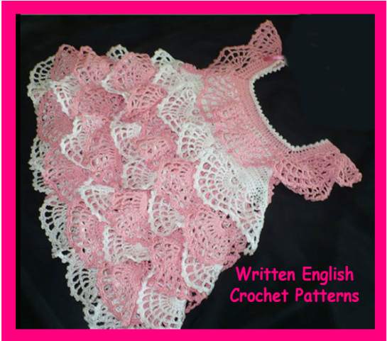 Vestidos Tejidos A Crochet Para Niña De 7 Años (800x480), Png Download