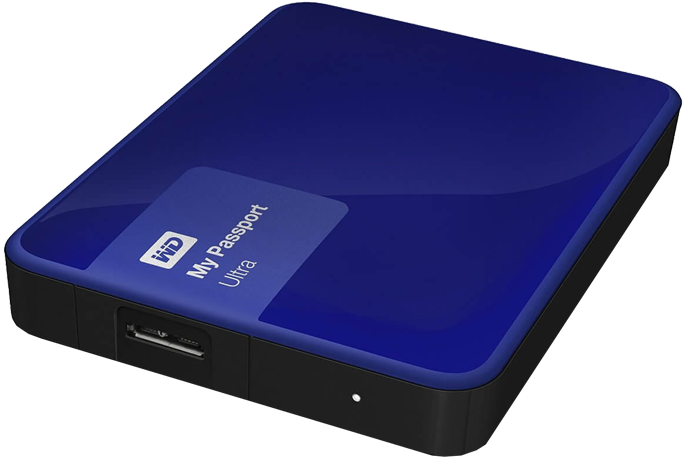 1tb My Passport Ultra, Usb - Wd My Passport Ultra 3 Tb External Hdd - Wdbbkd0030bbl (700x700), Png Download