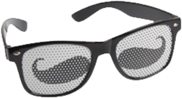 Mustache Lens Glasses Party Supplies Party Supplies - Ustoy Gl33x31 Toy Moustache Lens Glasses D - 31 Per (800x800), Png Download
