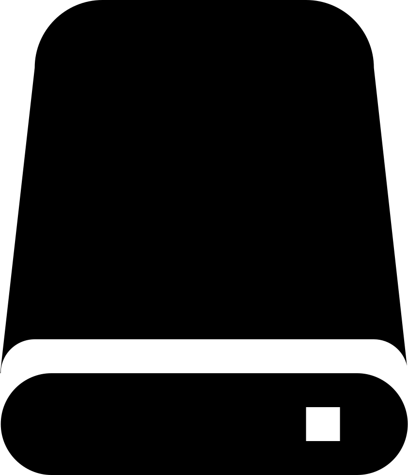 External Hard Drive - Disco Duro Icono Png (842x980), Png Download