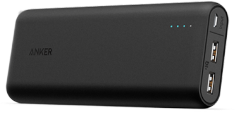 Anker Power Bank 20100 Mah - Smartphone (676x644), Png Download