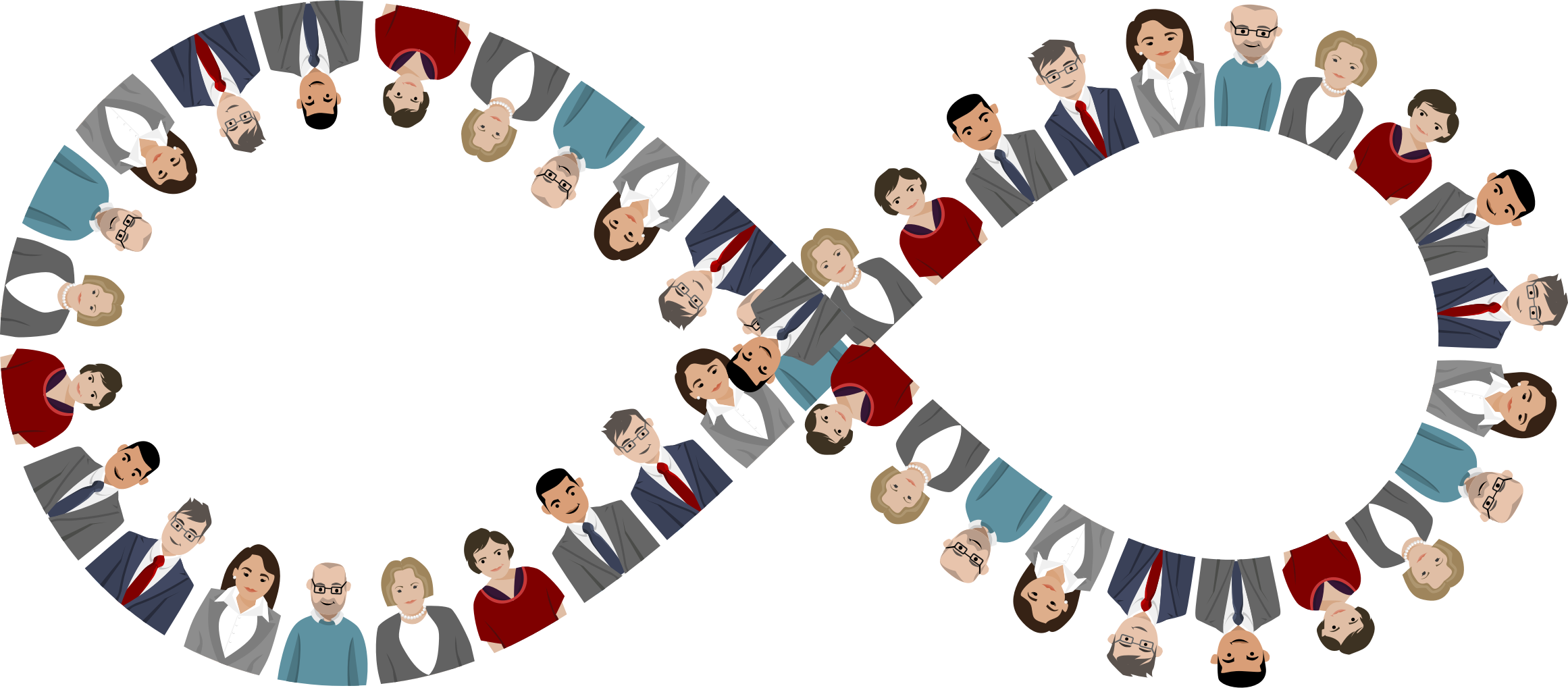 Big Image - Teamwork (2322x1019), Png Download