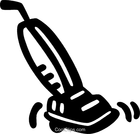 Vacuum Cleaner Royalty Free Vector Clip Art Illustration - Aspirador De Pó Vetor Png (480x458), Png Download