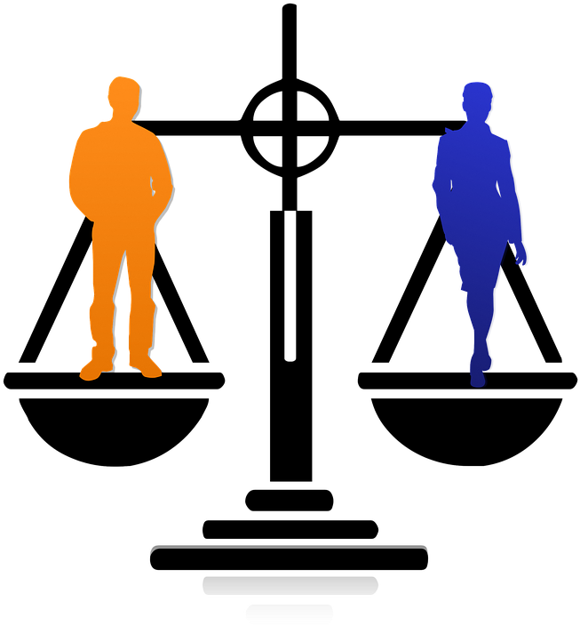 Equality, Business, Man, Woman, Equal, Teamwork, Team - Igualdad De Las Personas (670x720), Png Download