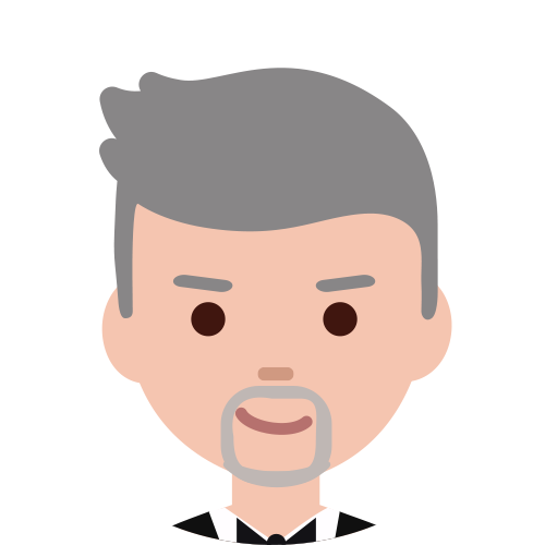 George Clooney Famous Former Salesperson - Illustration (500x500), Png Download