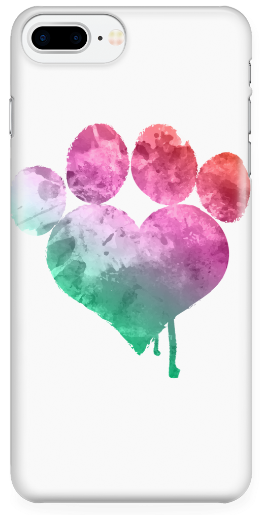 Love Paw Iphone 5/5s Case - Paw (1024x1024), Png Download