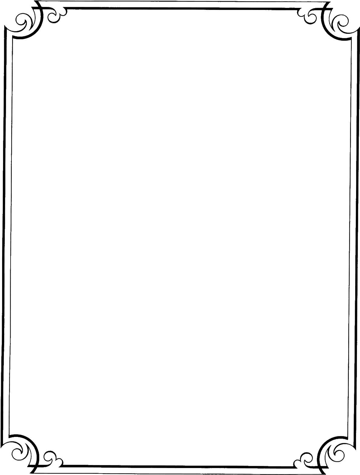 Fancy Page Borders - Rounder Tony Trischka - Double Banjo Bluegrass Spectacular (1221x1600), Png Download