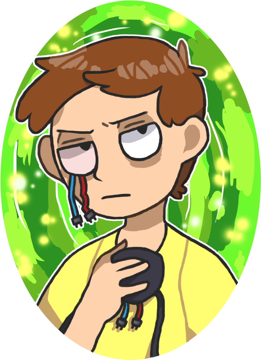 Morty Smith - Damaged Morty (1024x1293), Png Download