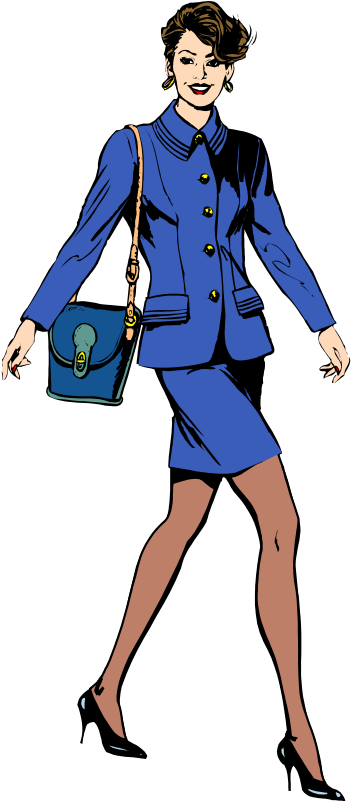 Architetto Business Woman - Szőke Ciklon (800x800), Png Download