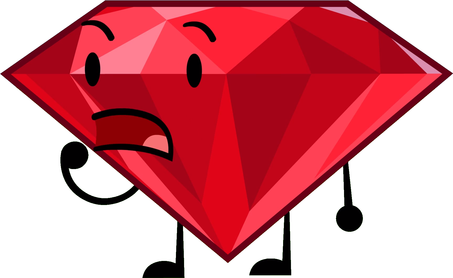 Ruby Check It Eyebrows - Bfdi Check It Eyebrows (1920x1080), Png Download