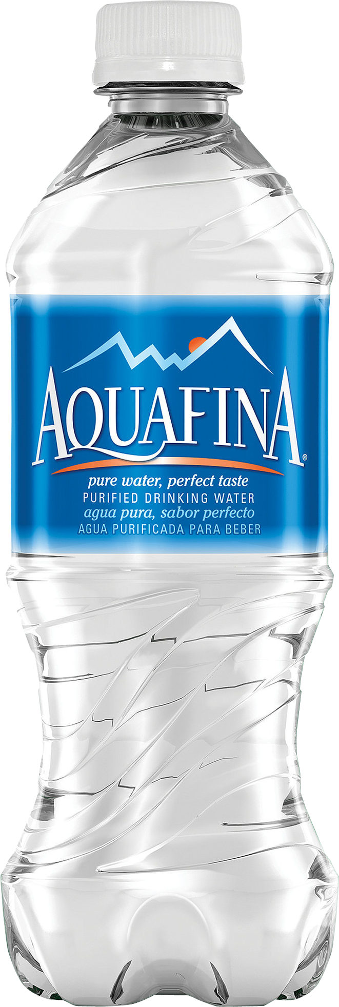 Water Bottle Aquafina Png Transparent Image (500x557), Png Download