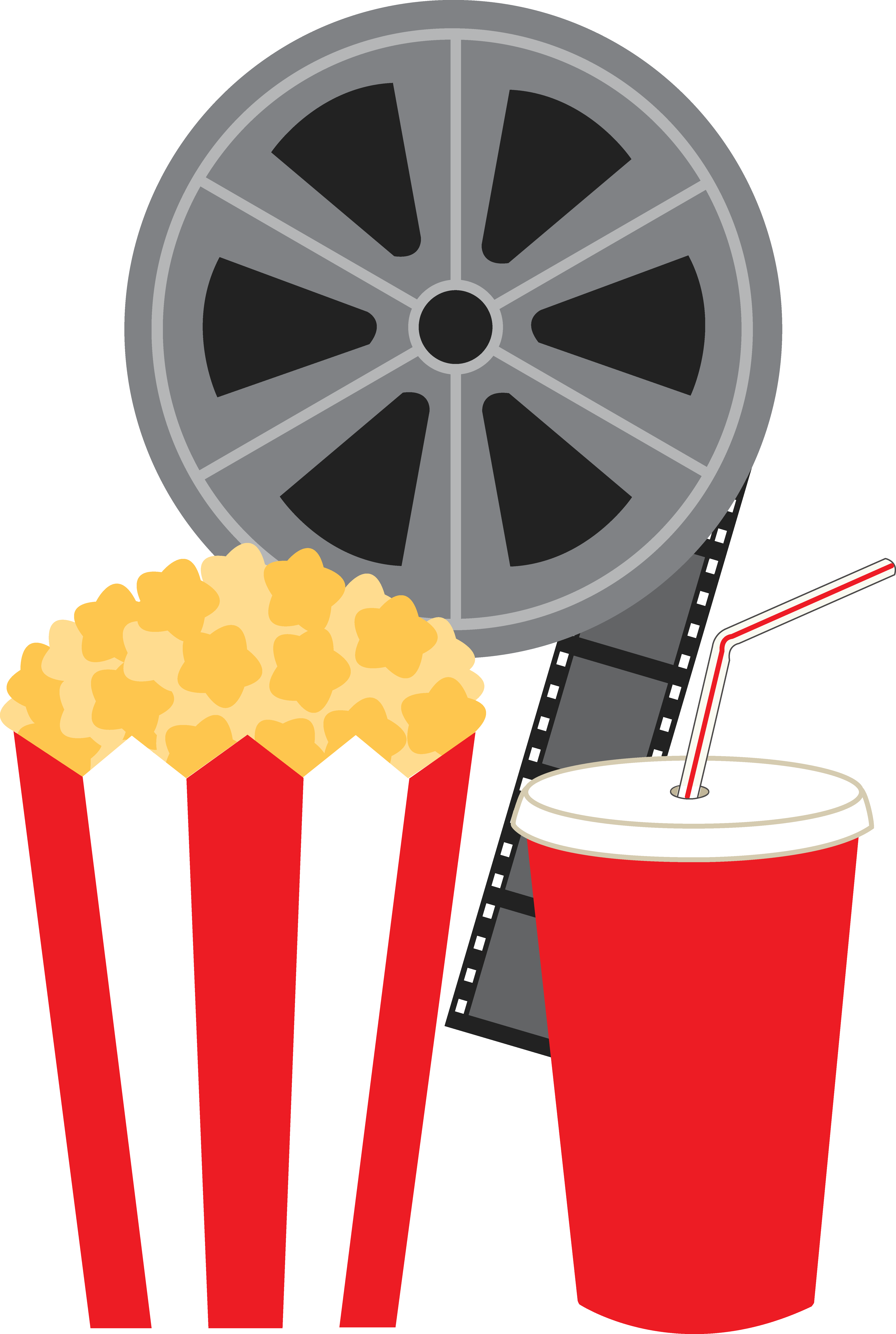 Free Clip Art - Movie Clipart (5296x7877), Png Download