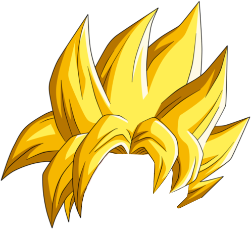 How Well Can You Tell Dragon Ball Z's Spiky Haircuts - Dragon Ball Goten Super Saiyan (1058x1058), Png Download