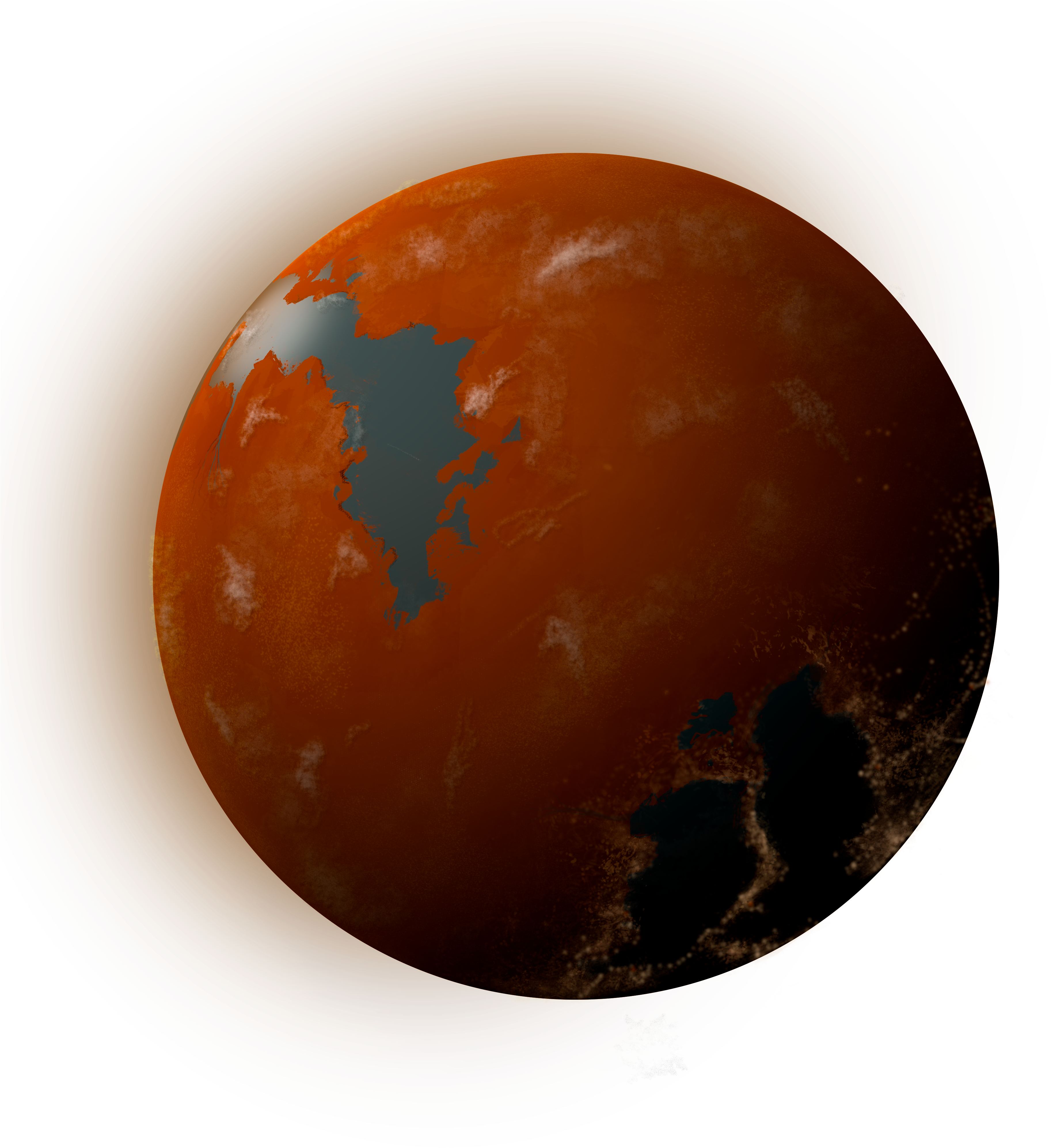 Fictional Planet Vulcan - Vulcan Planet Png (4000x4000), Png Download