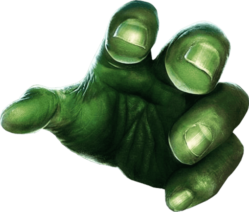 Free Png Hulk Hand Png Png Images Transparent - Hulk Hand Png (850x724), Png Download