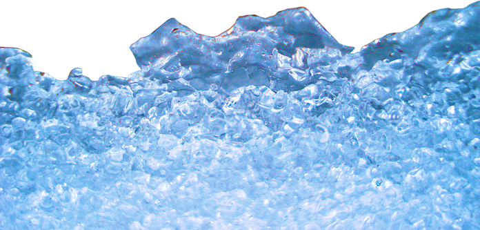 Crushed Ice - Transparent Crushed Ice Png (696x333), Png Download