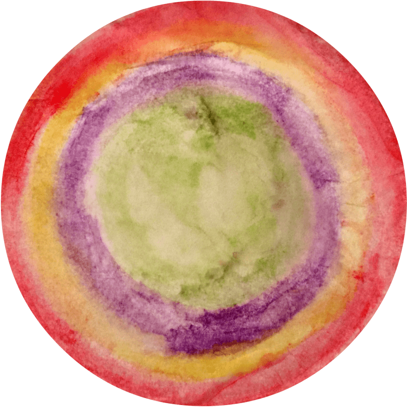 Learn To Make Skittles Watercolor Paint With The This - Watercolor Painting (1008x1024), Png Download