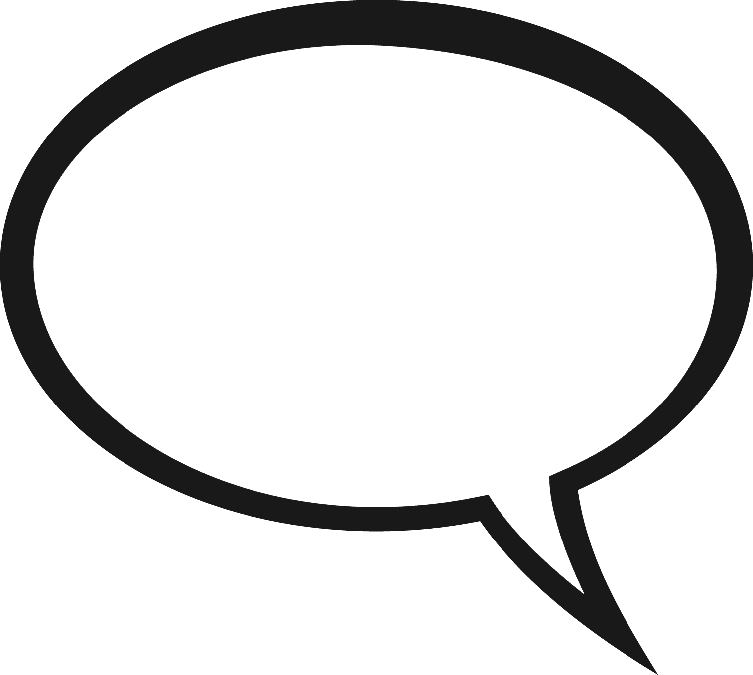 Pronunciation 20clipart - Speech Bubble Clipart (1512x1355), Png Download