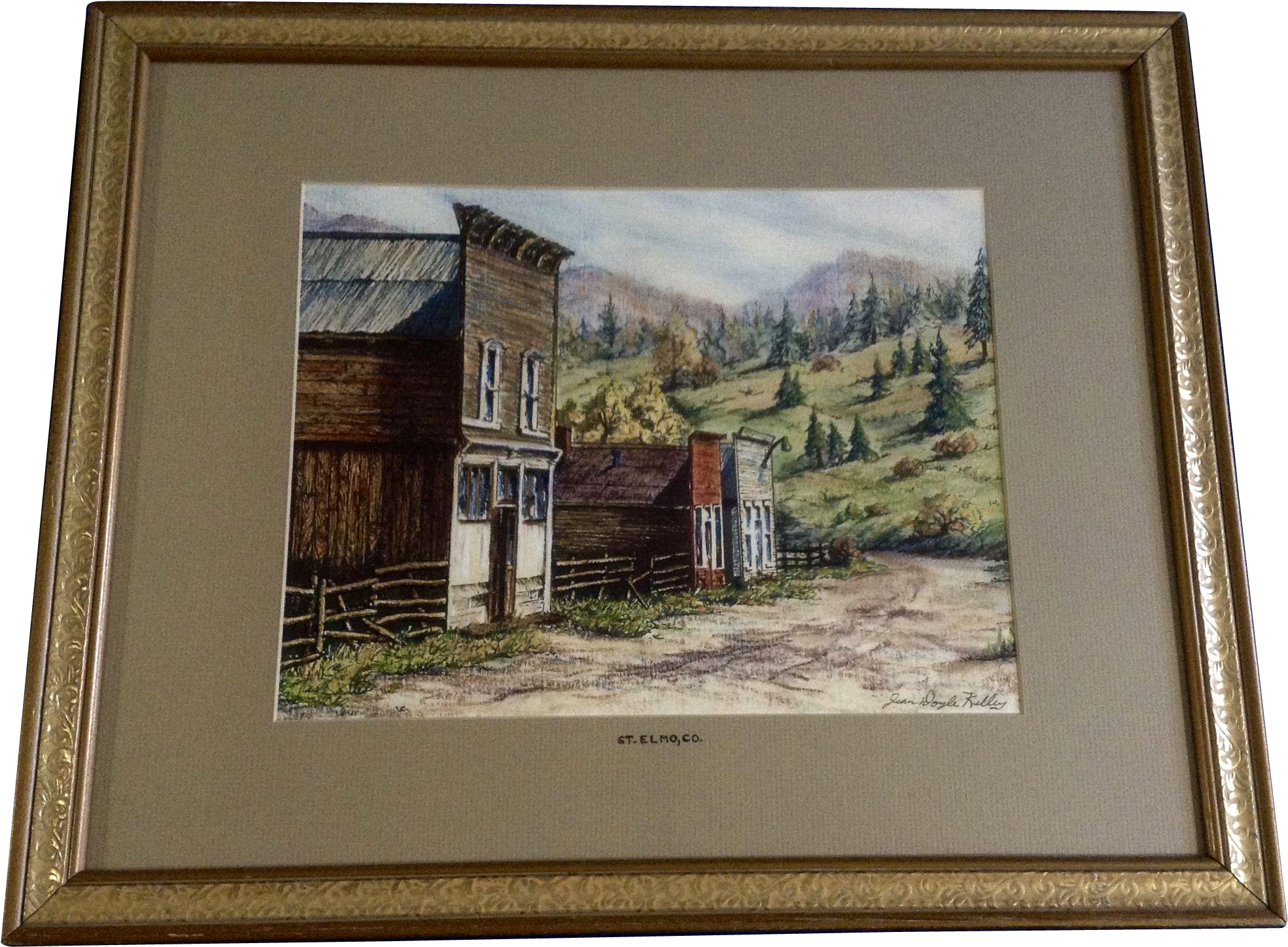 Jean Doyle Kelly Watercolor St - St. Elmo (1968x1968), Png Download