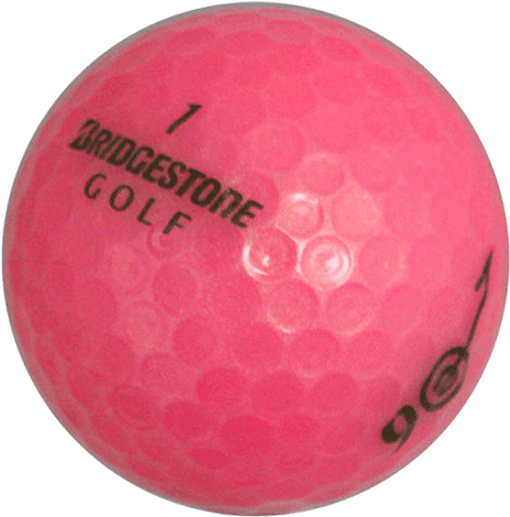 Bridgestone E6 Used Golf Ball From Bridgestone E6 Soft - Lost Golf Balls Bridgestone E6 Pink Used Golf Balls (510x510), Png Download