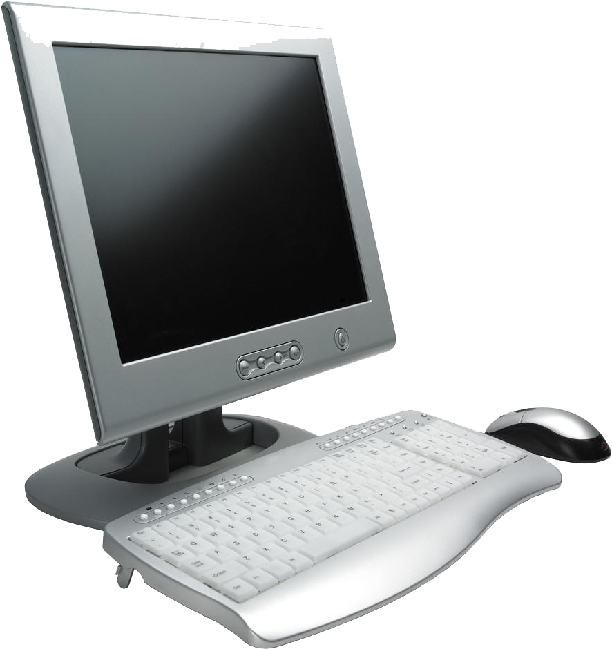 Desktop Png Image - Transparent Image Of Computer (965x1024), Png Download