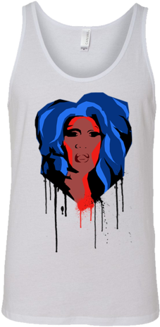 Sharon Cocx Dripping Illustration Tank Top - White Flour Pillsbury Doughboy Nazi Hilarious Funny (480x466), Png Download