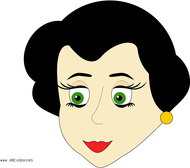 Dama Raster Clipart - Cartoon (800x600), Png Download