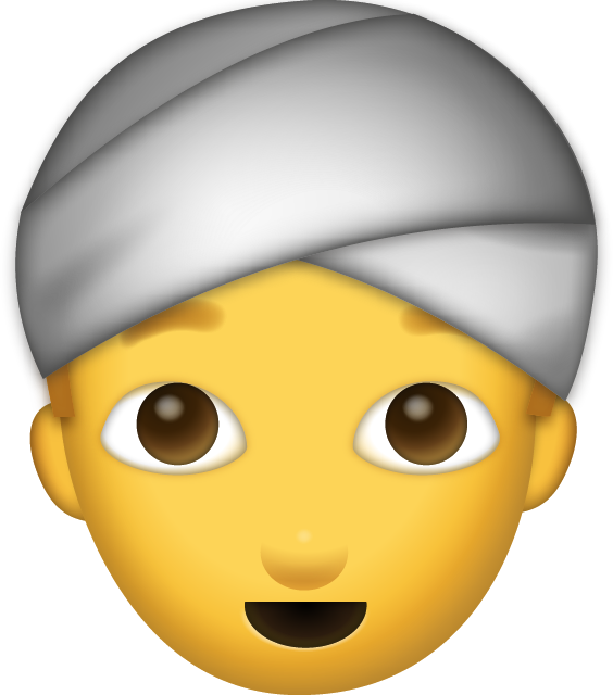 Ponytail Emoji (564x640), Png Download