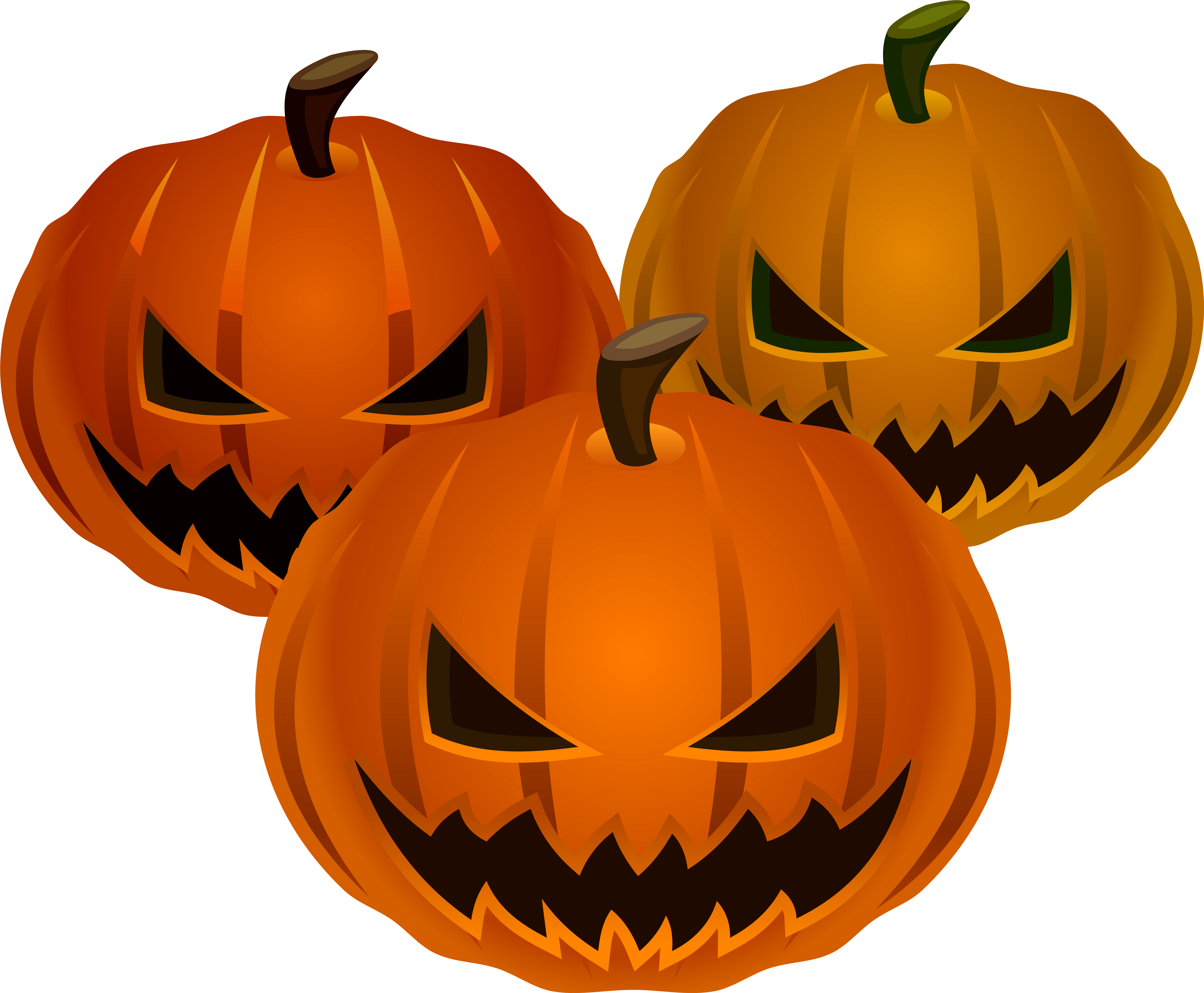 Pumpkins Candy Pumpkin Calabaza Clip Art (8000x6601), Png Download