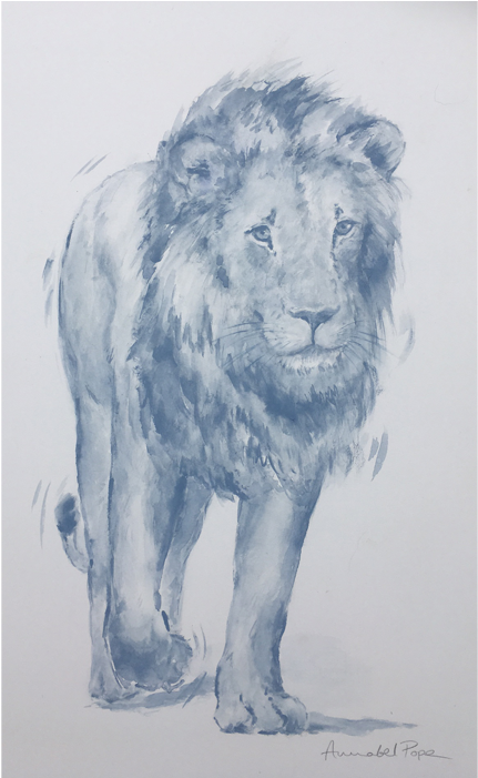 Ralph Lauren Lion - Masai Lion (700x700), Png Download