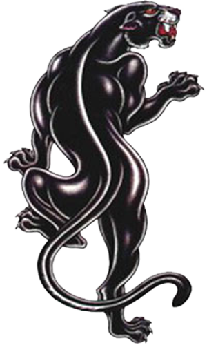 Freeuse Black Panther Tattoos Designs Png Panthertattoosdesignspng - Black Panther Tattoo Flash (300x501), Png Download