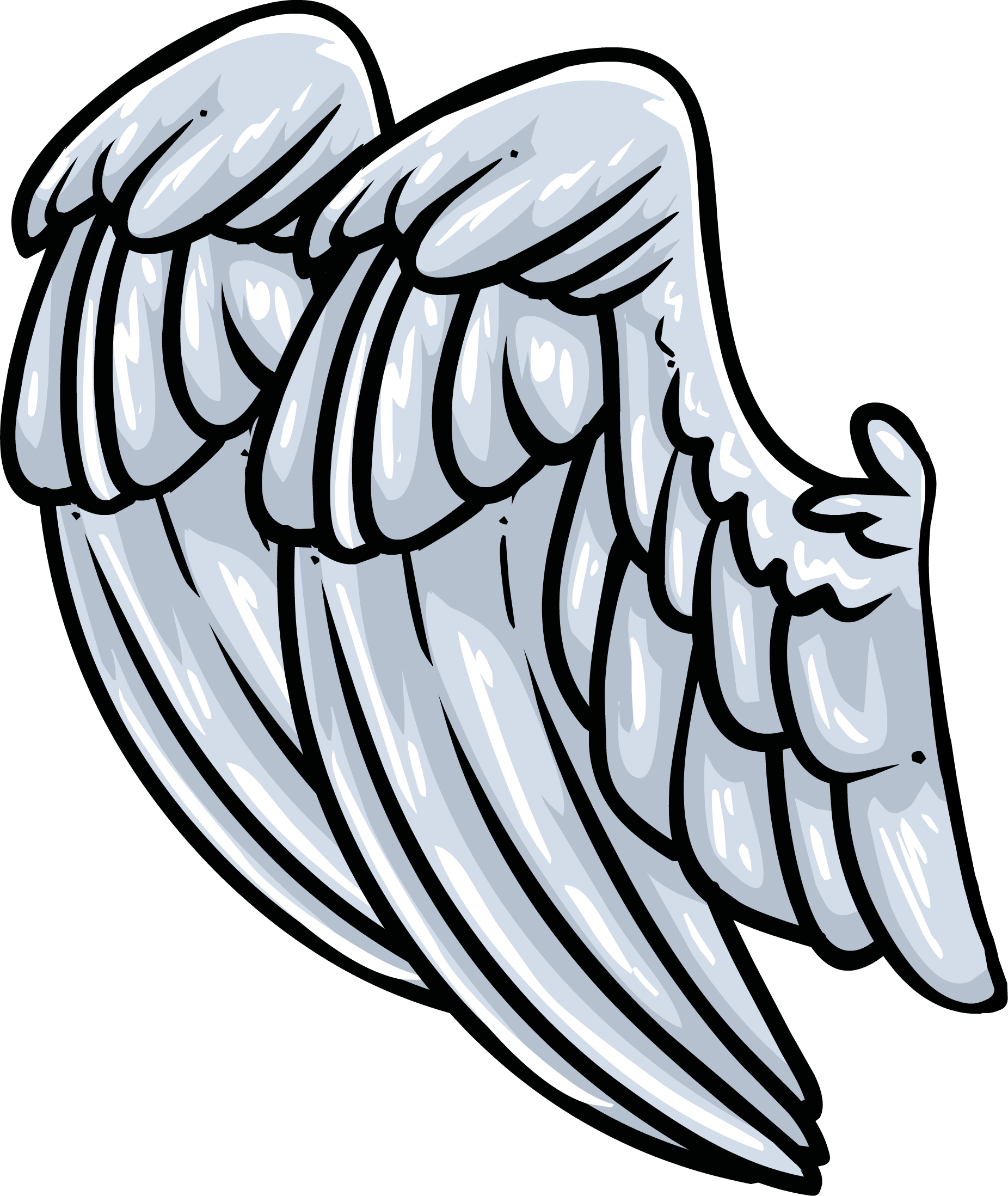 Pegasus Wings - Club Penguin Angel Wings (1852x2197), Png Download
