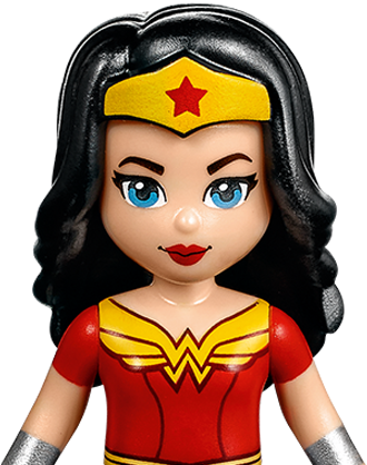 Lego Wonder Woman Png Transparent Stock - Super Hero Girl Lego (336x448), Png Download