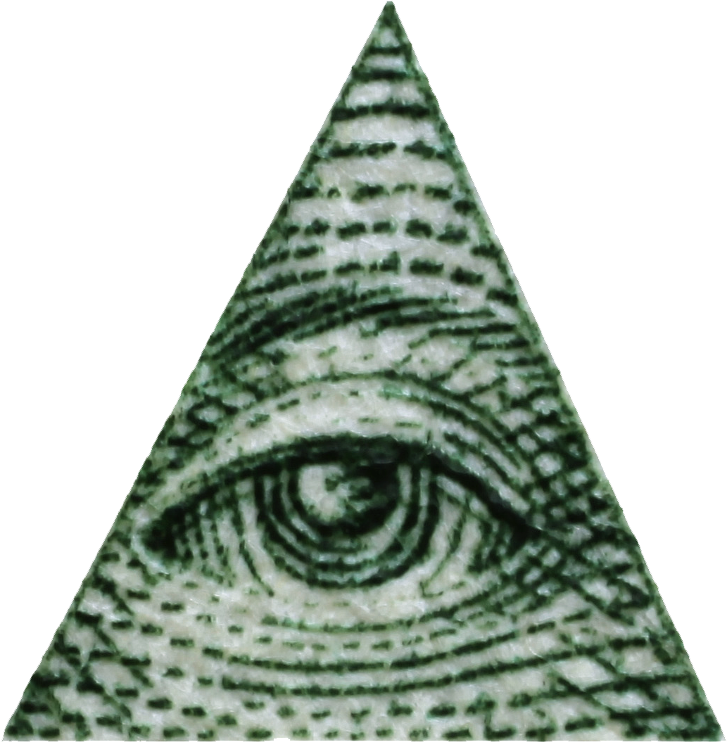 Illuminati Triangle Eye - Illuminati Png (1222x1272), Png Download