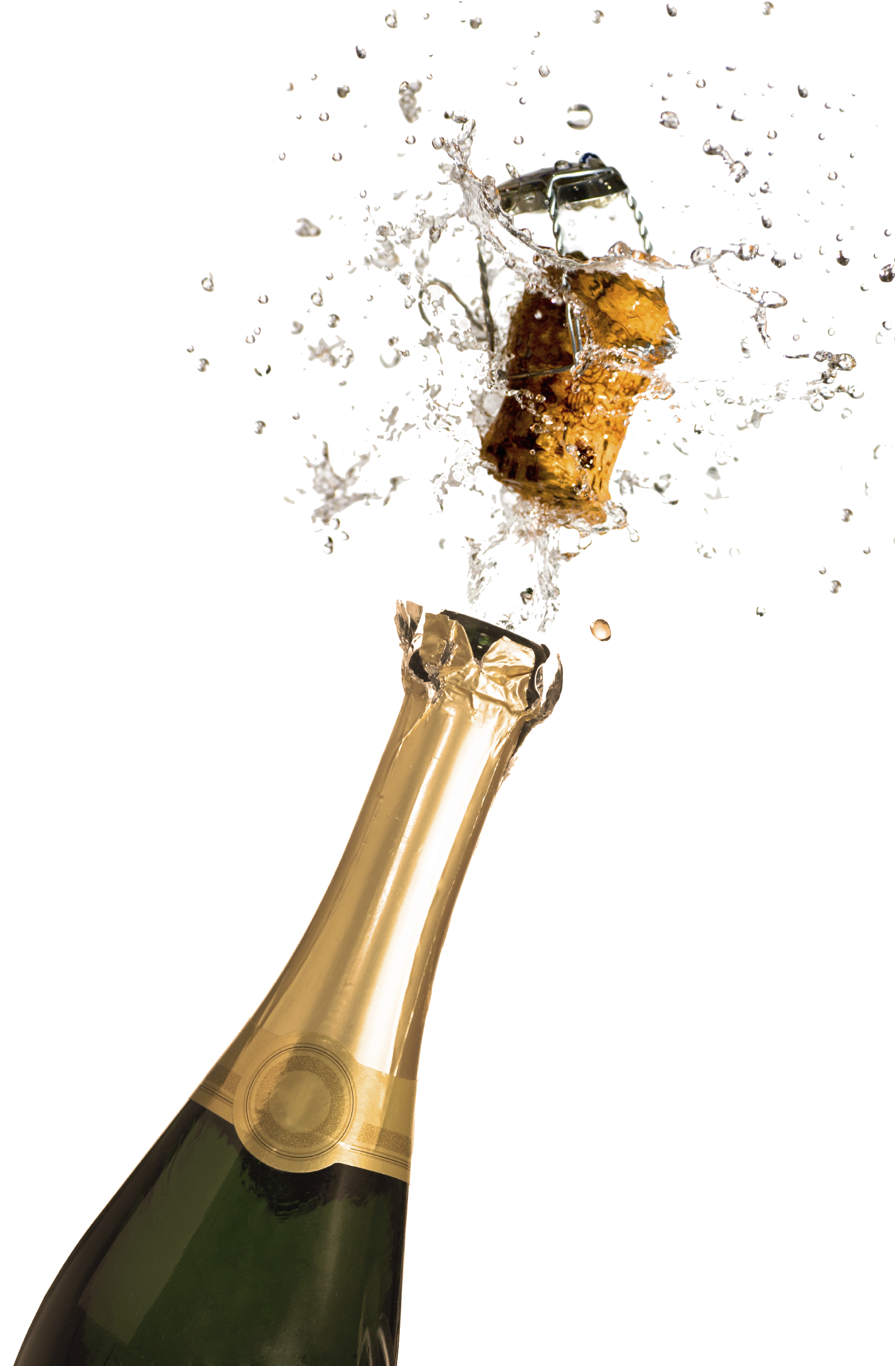 Champagne Popping Png - Great Achievement (1809x2717), Png Download