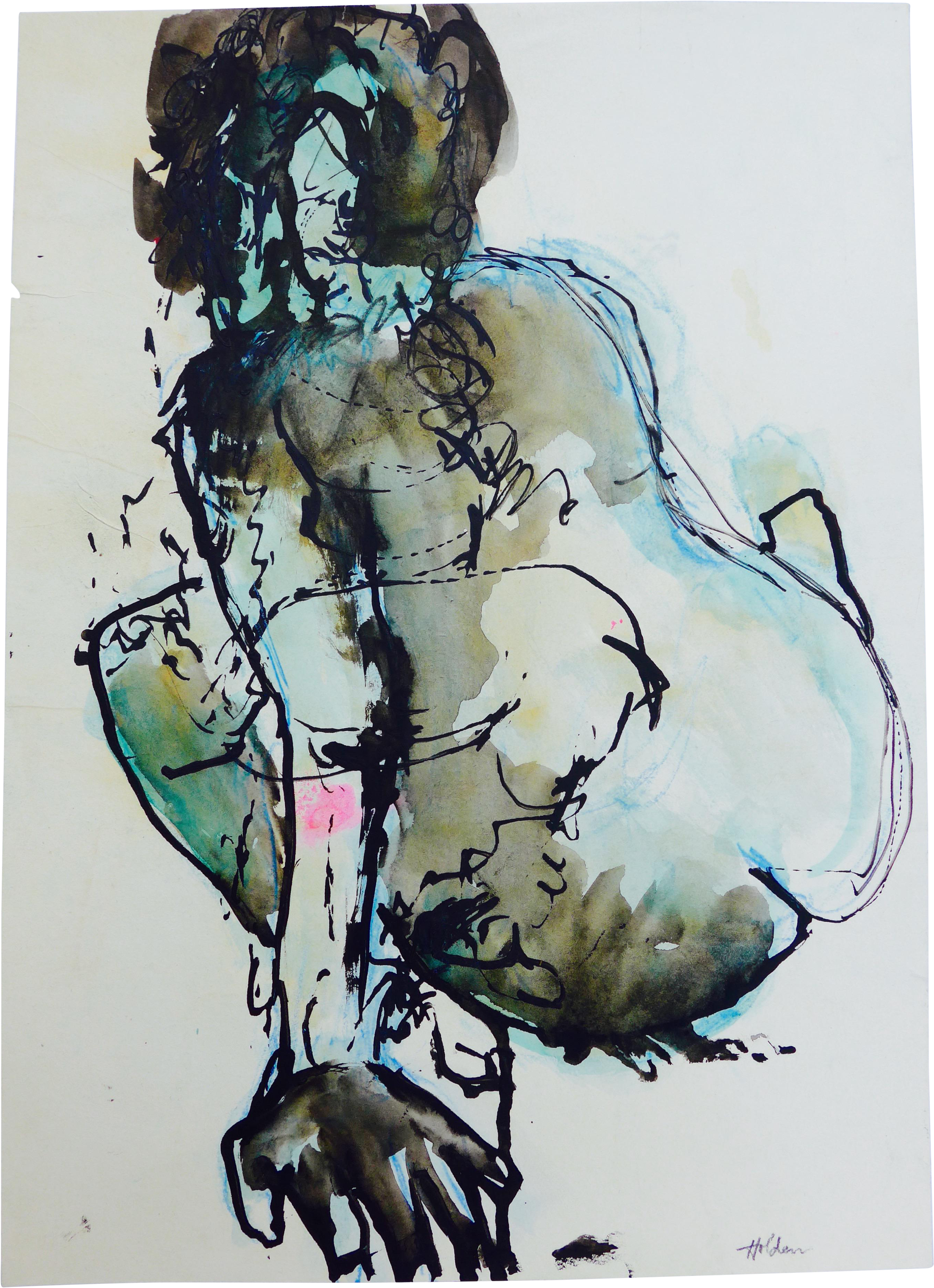 Presentation Drawing Watercolor - Watercolor Painting (2999x4133), Png Download