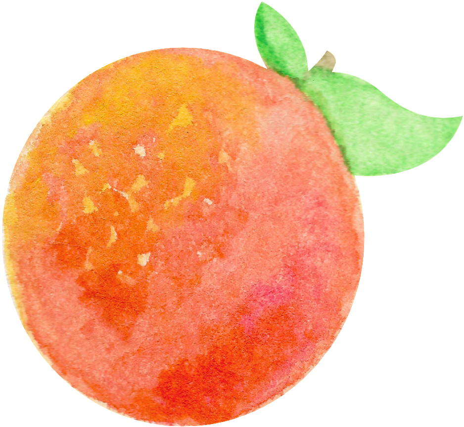 This Graphics Is Watercolor Hand Painted One Orange - Orange (1024x978), Png Download