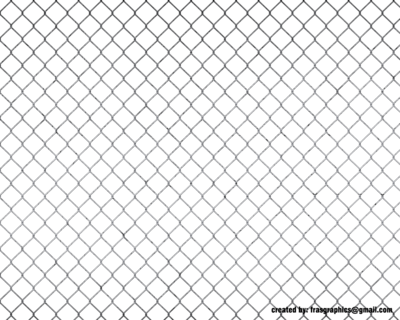 Link Fence Texture 8 Psd White Picket Fences Images - Master Halco Fence Gate 036 60-in X 40-in Galvanized (400x320), Png Download